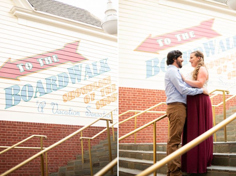 Disney's Boardwalk Engagement Photos