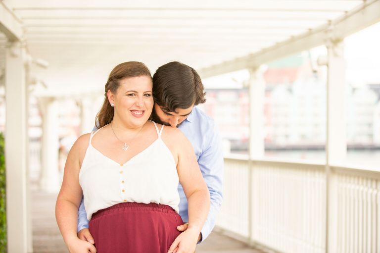 Disney's Boardwalk Engagement Photos in Orlando FL