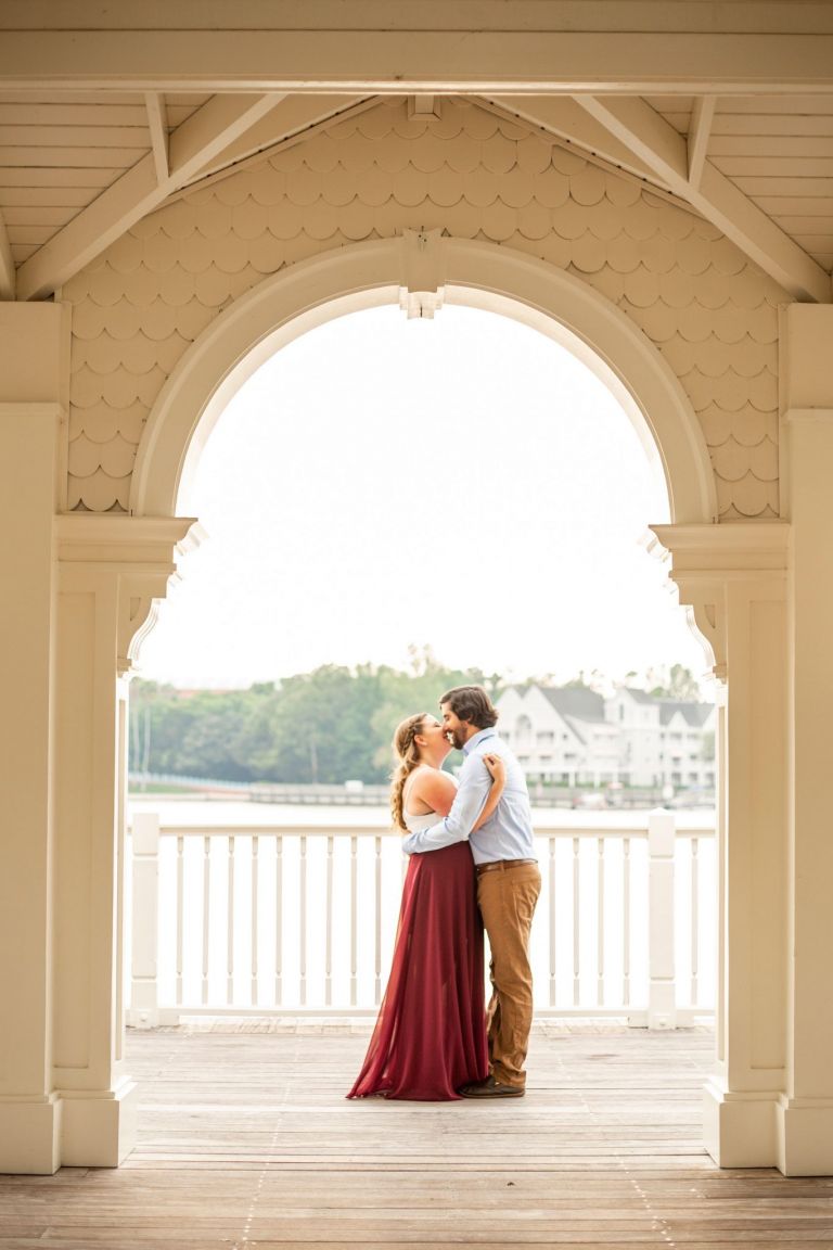 Disney's Boardwalk Engagement Photos in Orlando FL