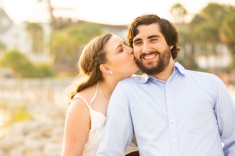 Disney's Boardwalk Engagement Photos in Orlando FL