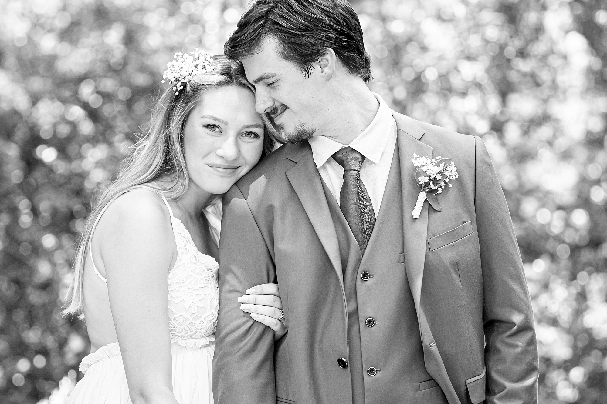 Wedding Couple at Ravine Gardens State Park in Palatka FL
