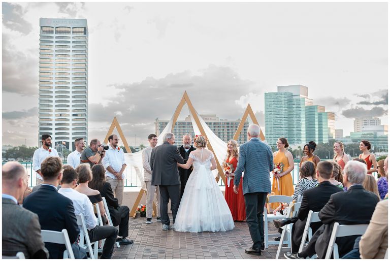 Waterfront ceremony at HYATT REGENCY Jacksonville