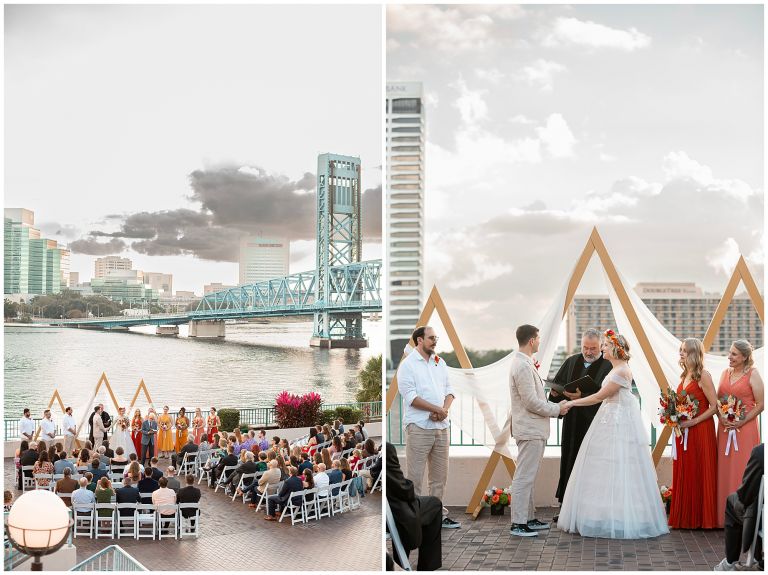 Waterfront ceremony at HYATT REGENCY Jacksonville